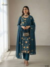 7054 To 7057 By Alizeh Georgette Kurti With Bottom Dupatta Wholesalers In Delhi